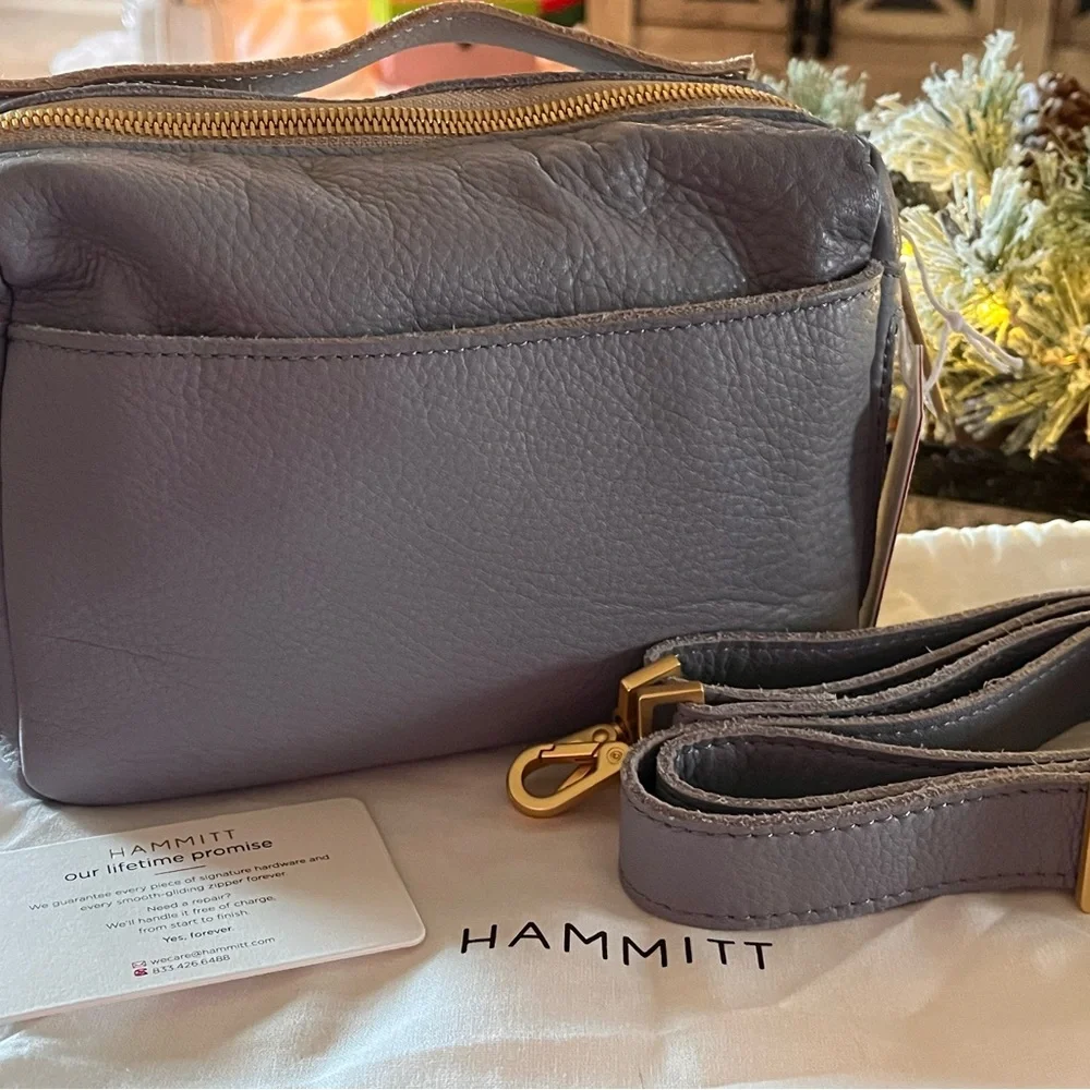 Limited Edition Hammitt Evan Small Crossbody bag in "Gallery Row/Brushed Gold" - Picture 3 of 8